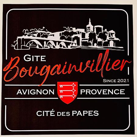 Gite Avignon Bougainvillier Buitenkant foto